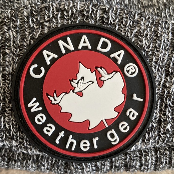 CANADA WEATHER GEAR Beanie Mittens Set Heather Gray - Picture 4 of 12